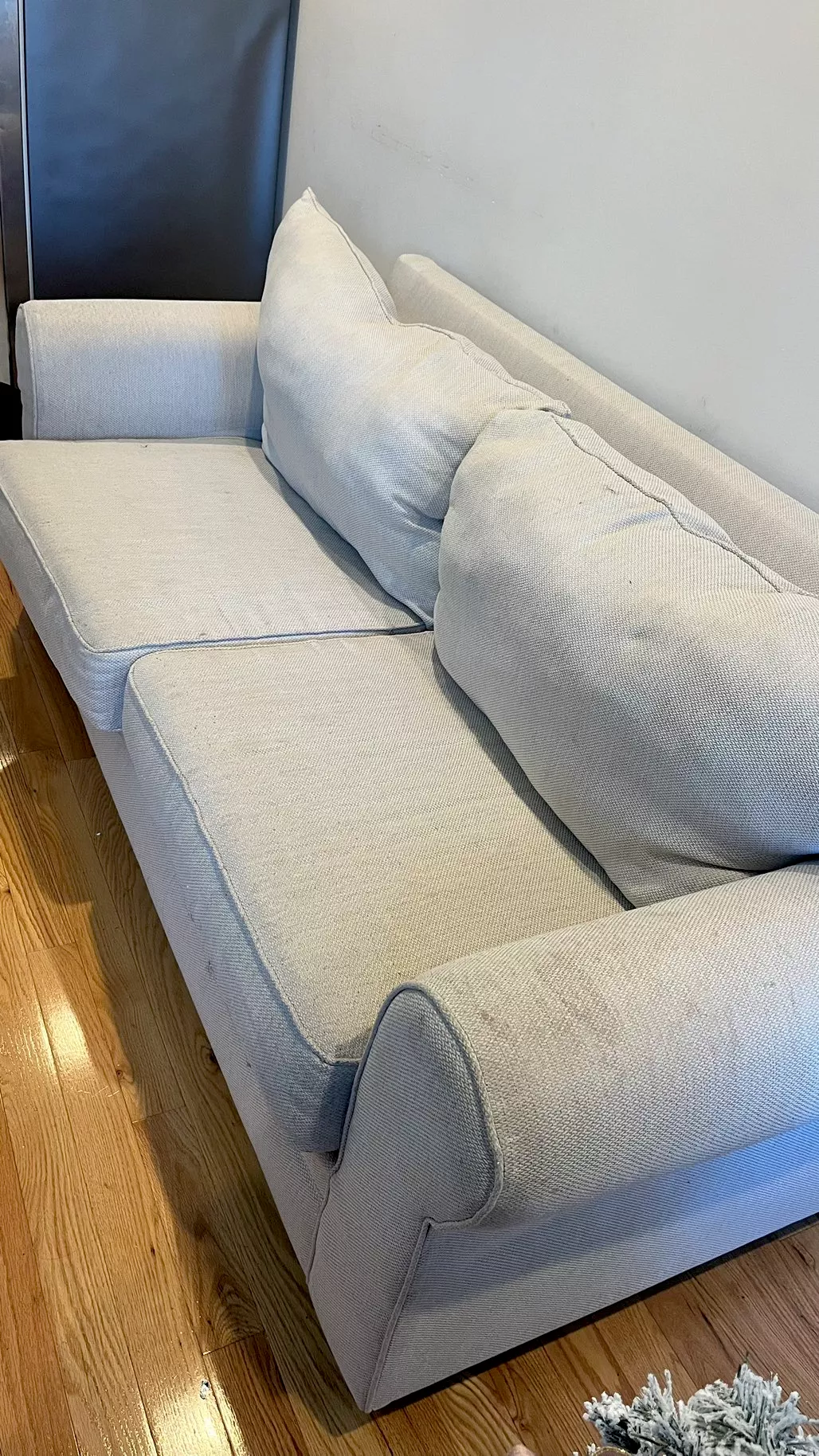 Before and after cleaning